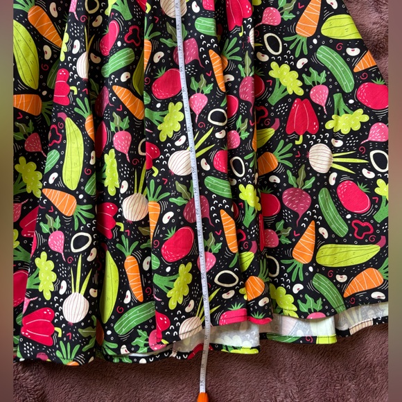 Eva Rose Vegetable Print Sundress • Size M - Picture 16 of 16